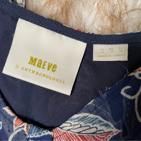 Maeve Anthropologie Mariposa cold shoulder blouse - Picture 6 of 8